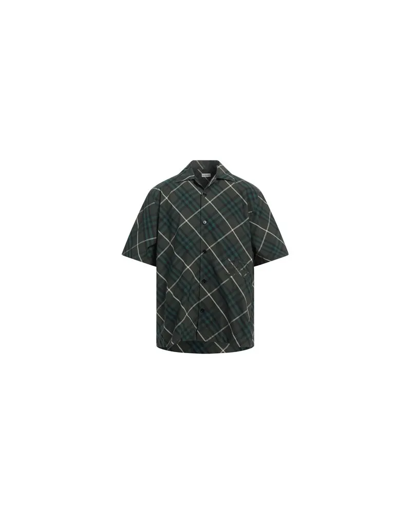 Burberry TOPS - Hemdenauf YOOX.COM Militärgrün
