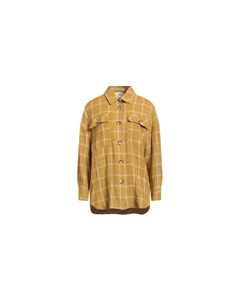 SOLOTRE TOPS - Hemdenauf YOOX.COM Senf