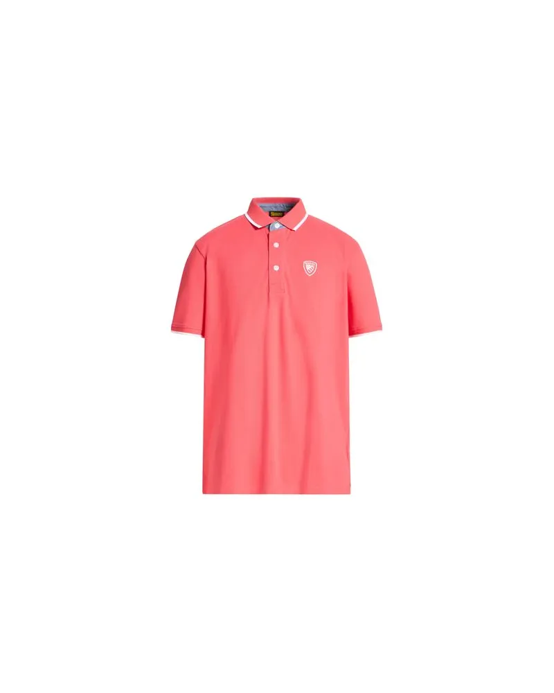 Blauer TOPS - Poloshirtsauf YOOX.COM Koralle