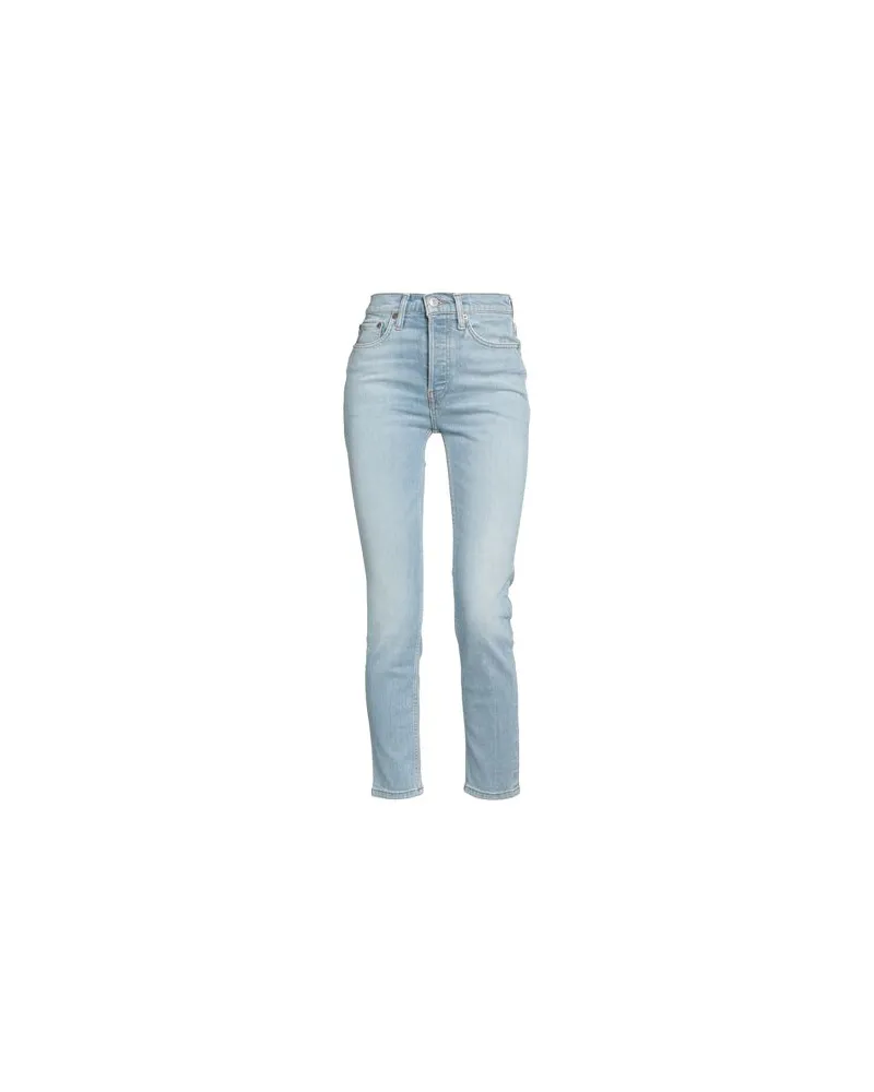 RE/DONE HOSEN & RÖCKE - Jeanshosenauf YOOX.COM Blau