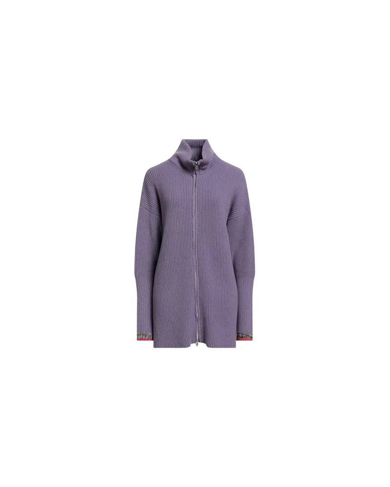 ARAGONA STRICKWAREN - Strickjackenauf YOOX.COM Violett