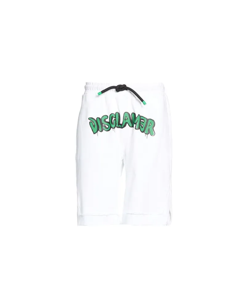 DISCLAIMER HOSEN & RÖCKE - Shorts & Bermudashortsauf YOOX.COM Weiß