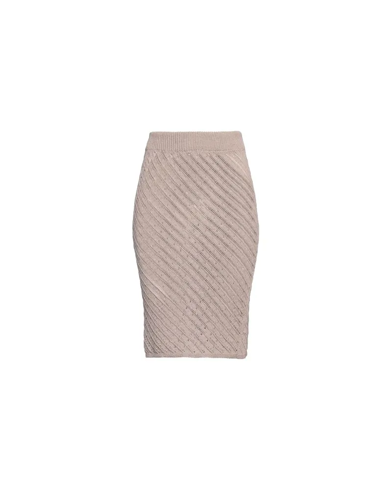 VICOLO HOSEN & RÖCKE - Midi-Röckeauf YOOX.COM Beige