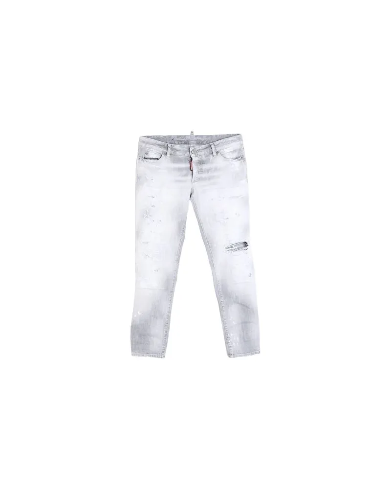 Dsquared2 HOSEN & RÖCKE - Jeanshosenauf YOOX.COM Hellgrau