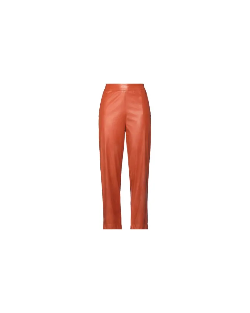 Siste's HOSEN & RÖCKE - Hosenauf YOOX.COM Lederfarben