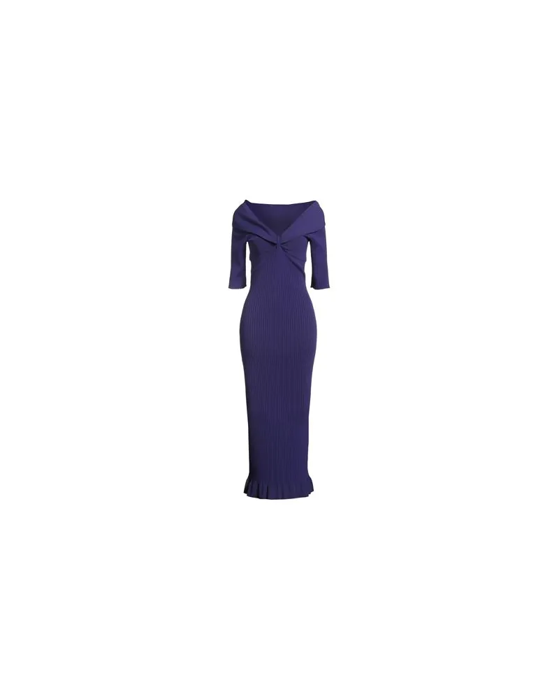Philosophy Di Lorenzo Serafini KLEIDER - Midi-Kleiderauf YOOX.COM Violett
