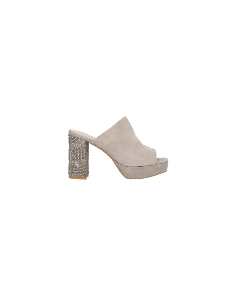 Alma en Pena  SCHUHE - Sandalenauf YOOX.COM Hellgrau