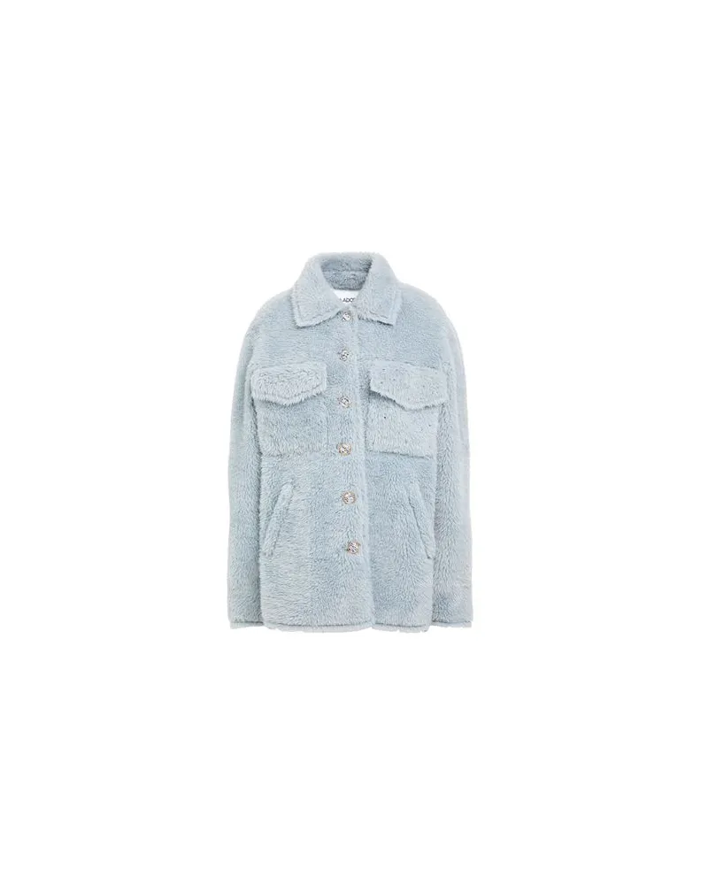 AVA ADORE JACKEN & MÄNTEL - Shearling- & Kunstfellauf YOOX.COM Hellblau