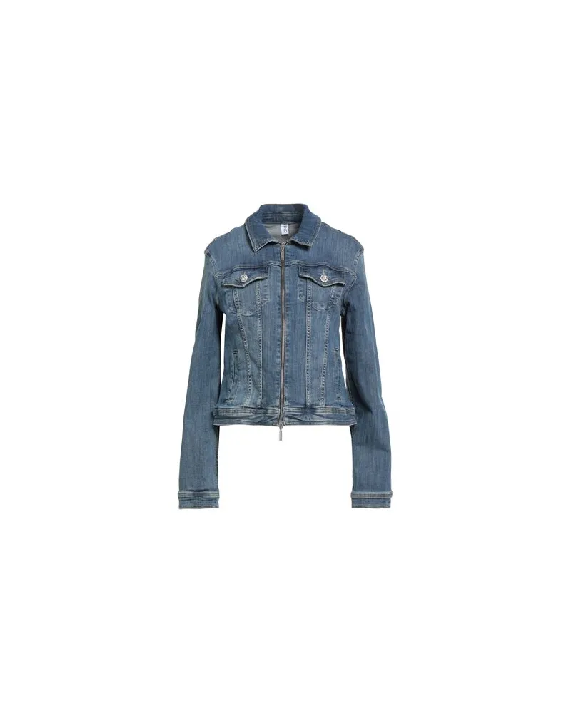 Liu Jo JACKEN & MÄNTEL - Jeansjacken/Mäntelauf YOOX.COM Blau