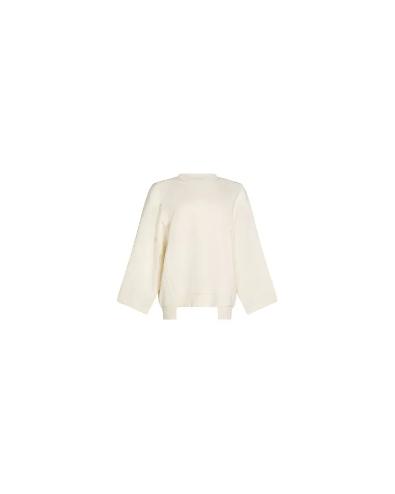 Camicettasnob TOPS - Sweatshirtsauf YOOX.COM Cremeweiß