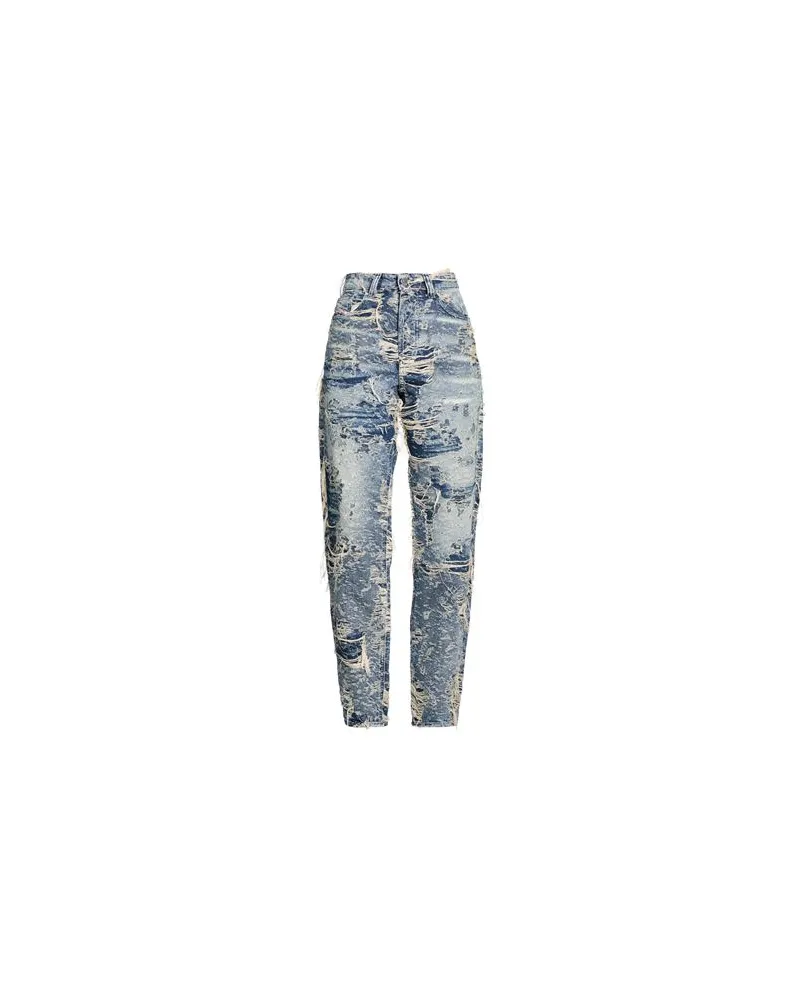 Diesel HOSEN & RÖCKE - Jeanshosenauf YOOX.COM Blau