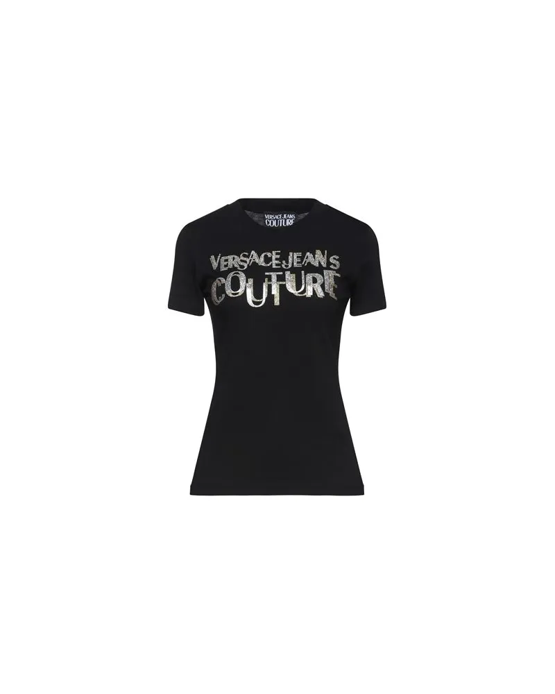 Versace Jeans TOPS - T-shirtsauf YOOX.COM Schwarz