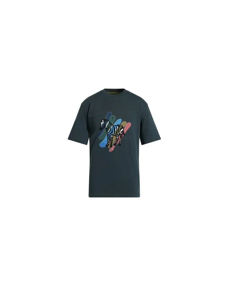 Paul Smith TOPS - T-shirtsauf YOOX.COM Dunkelgrün