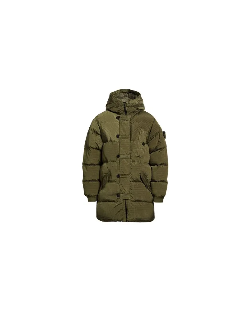 Stone Island JACKEN & MÄNTEL - Pufferjacken & Daunenjackenauf YOOX.COM Militärgrün