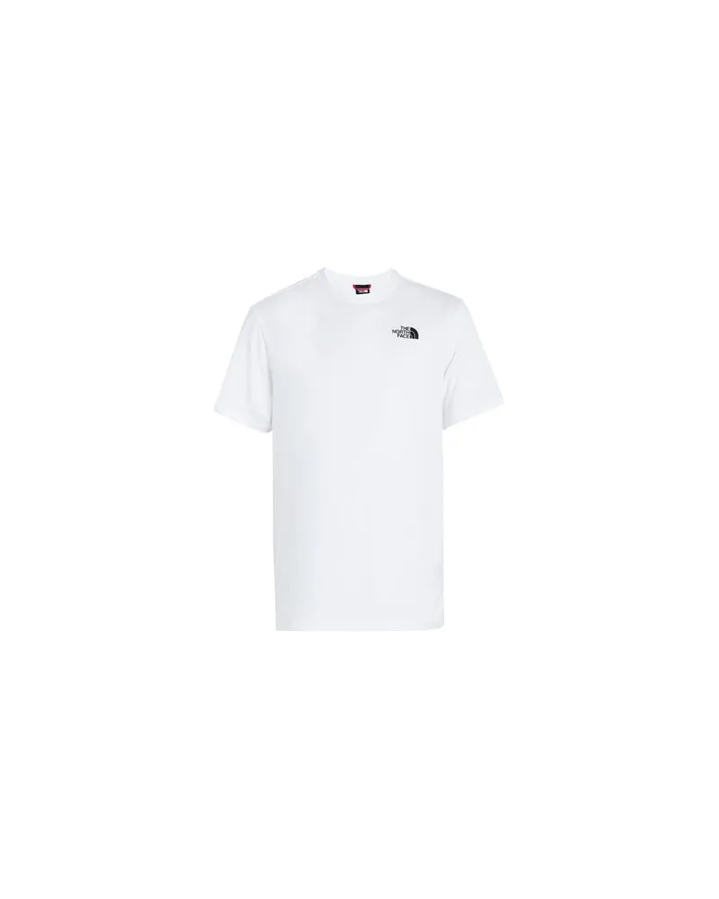 The North Face M S/S RED BOX CEL T  - M S/S RED BOX CEL T - TOPS - T-shirtsauf YOOX.COM Weiß