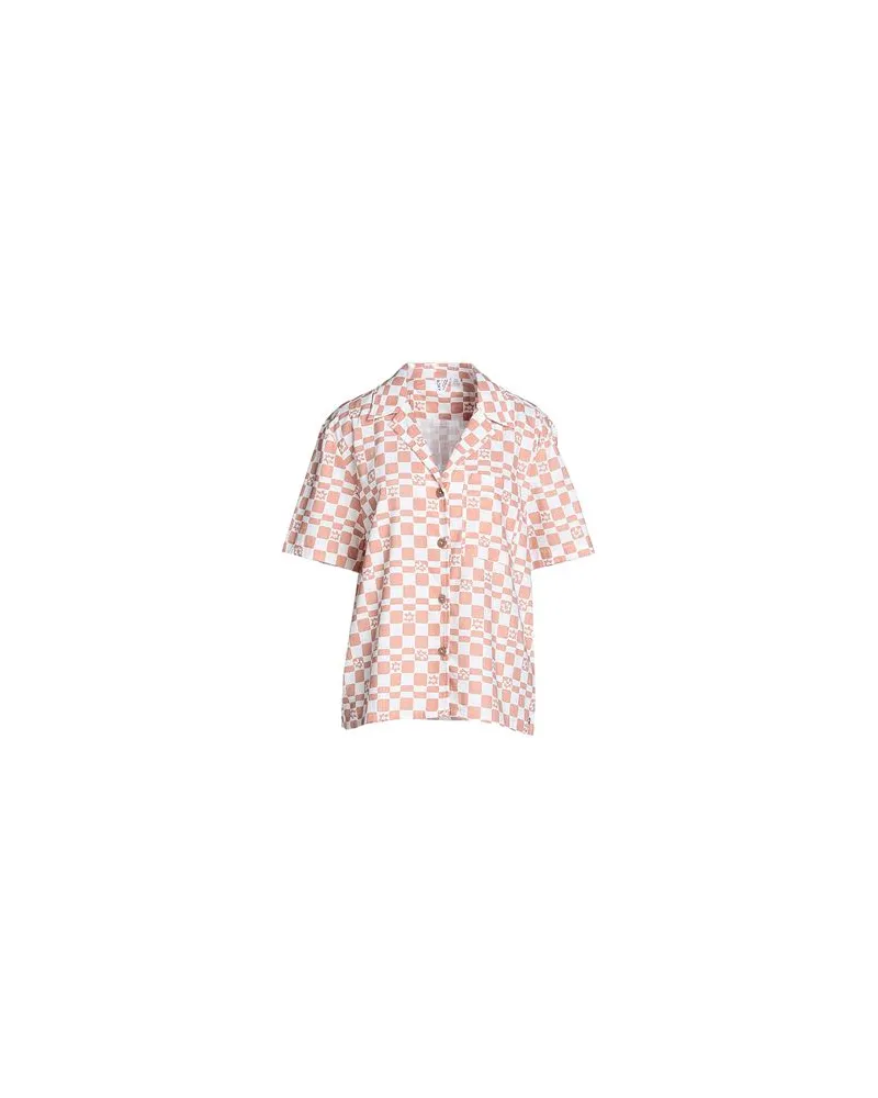 Roxy RX Camicia Aloha Sunset Check  - TOPS - Hemdenauf YOOX.COM Elfenbein