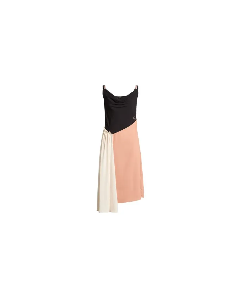 Actitude by Twinset KLEIDER - Midi-Kleiderauf YOOX.COM Schwarz