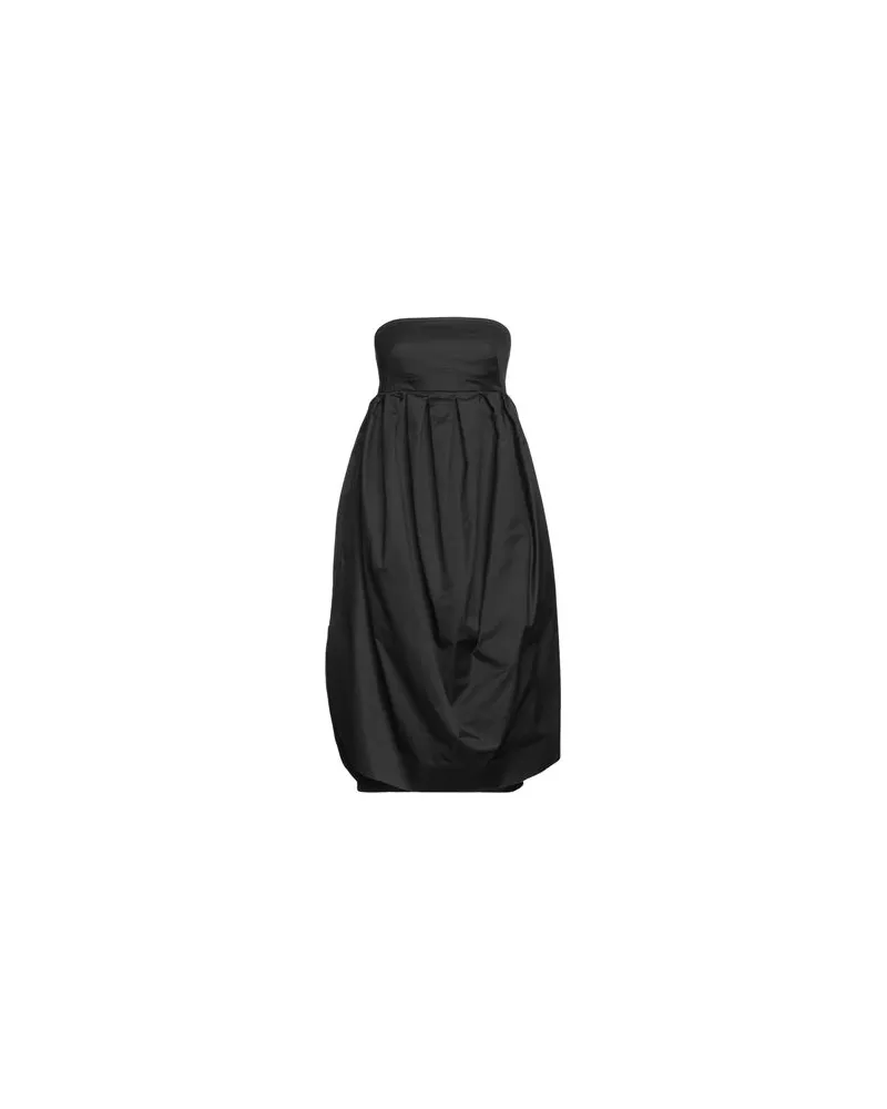 Cédric Charlier KLEIDER - Midi-Kleiderauf YOOX.COM Schwarz