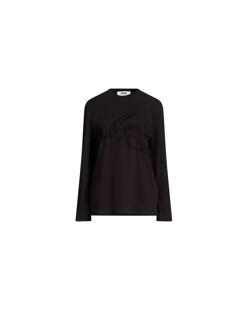 MSGM TOPS - T-shirtsauf YOOX.COM Schwarz