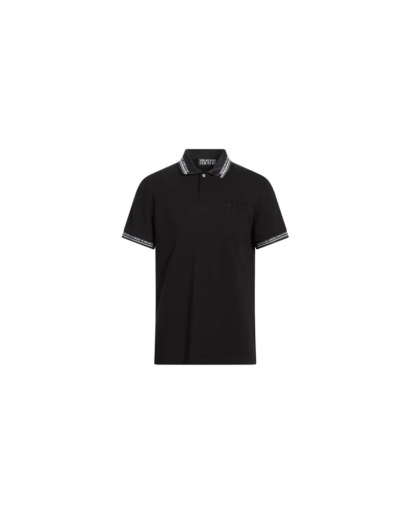Versace Jeans TOPS - Poloshirtsauf YOOX.COM Schwarz