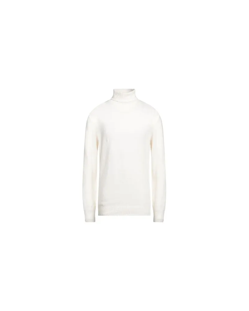 Filippo de Laurentiis STRICKWAREN - Rollkragenpulloverauf YOOX.COM Cremeweiß