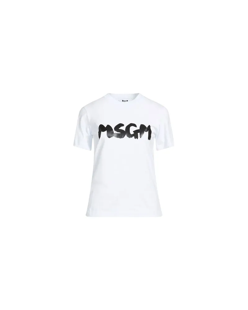 MSGM TOPS - T-shirtsauf YOOX.COM Weiß