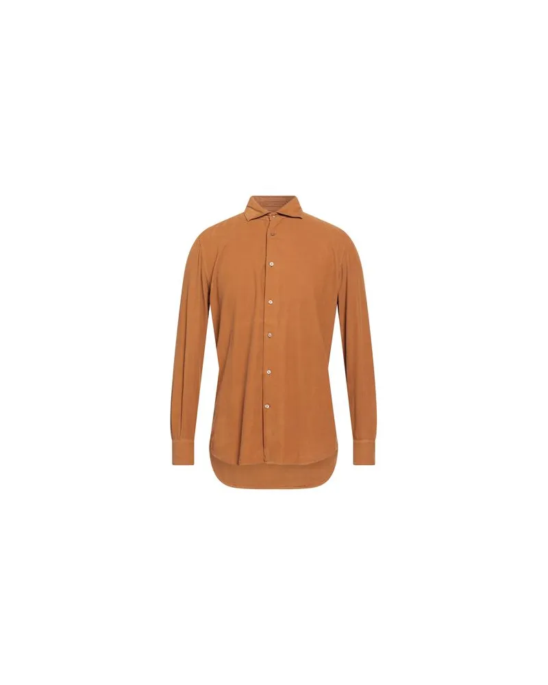 Glanshirt TOPS - Hemdenauf YOOX.COM Lederfarben