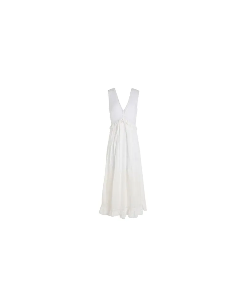 See by Chloé KLEIDER - Maxi-Kleiderauf YOOX.COM Weiß