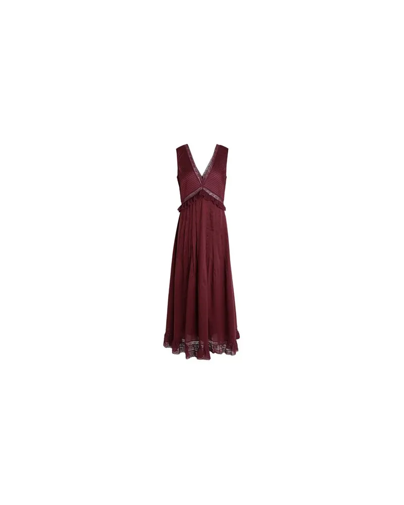 See by Chloé KLEIDER - Maxi-Kleiderauf YOOX.COM Bordeaux
