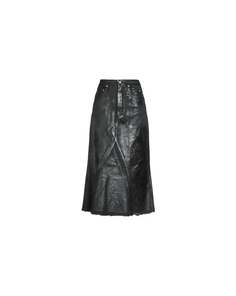 DRKSHDW by Rick Owens HOSEN & RÖCKE - Jeansröckeauf YOOX.COM Schwarz