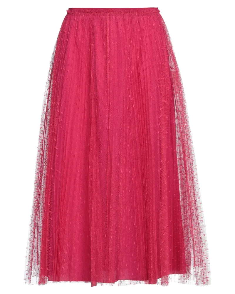 RED Valentino Midi-Rock Fuchsia