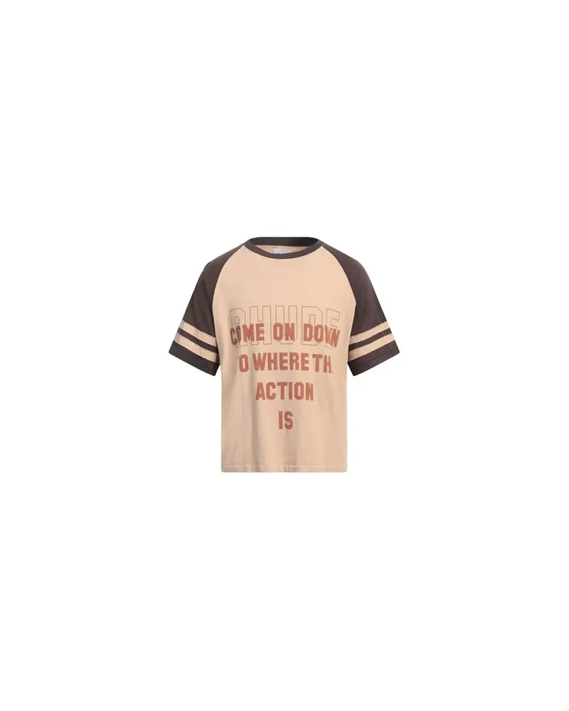 RHUDE TOPS - T-shirtsauf YOOX.COM Sand