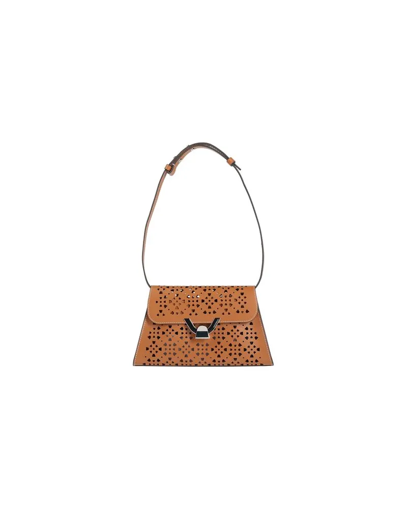 Coccinelle DEW  - TASCHEN - Schultertaschenauf YOOX.COM Braun