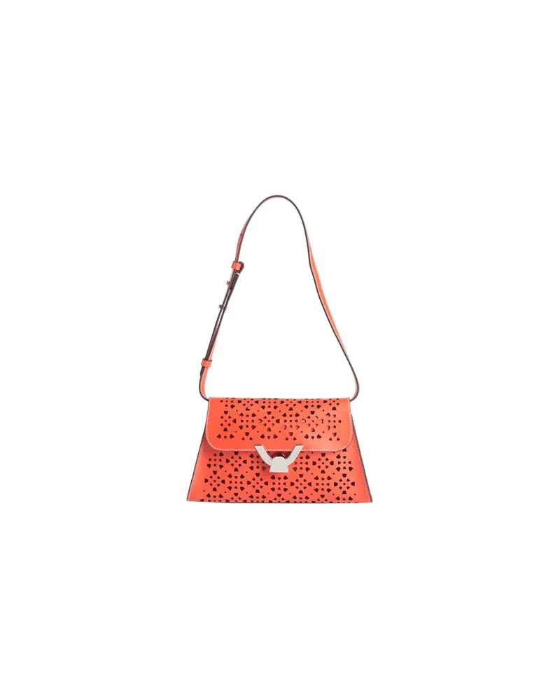 Coccinelle DEW  - TASCHEN - Schultertaschenauf YOOX.COM Tomatenrot