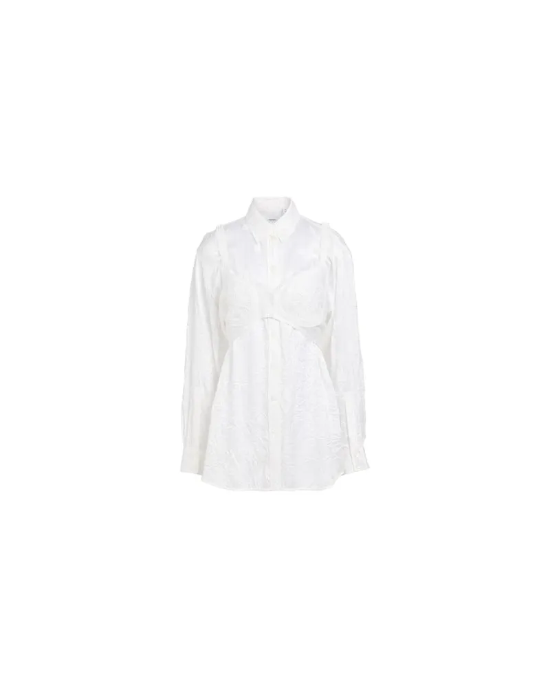 Burberry TOPS - Hemdenauf YOOX.COM Cremeweiß