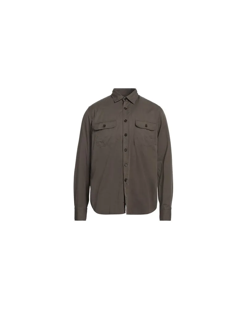 Alessandro Gherardi TOPS - Hemdenauf YOOX.COM Militärgrün