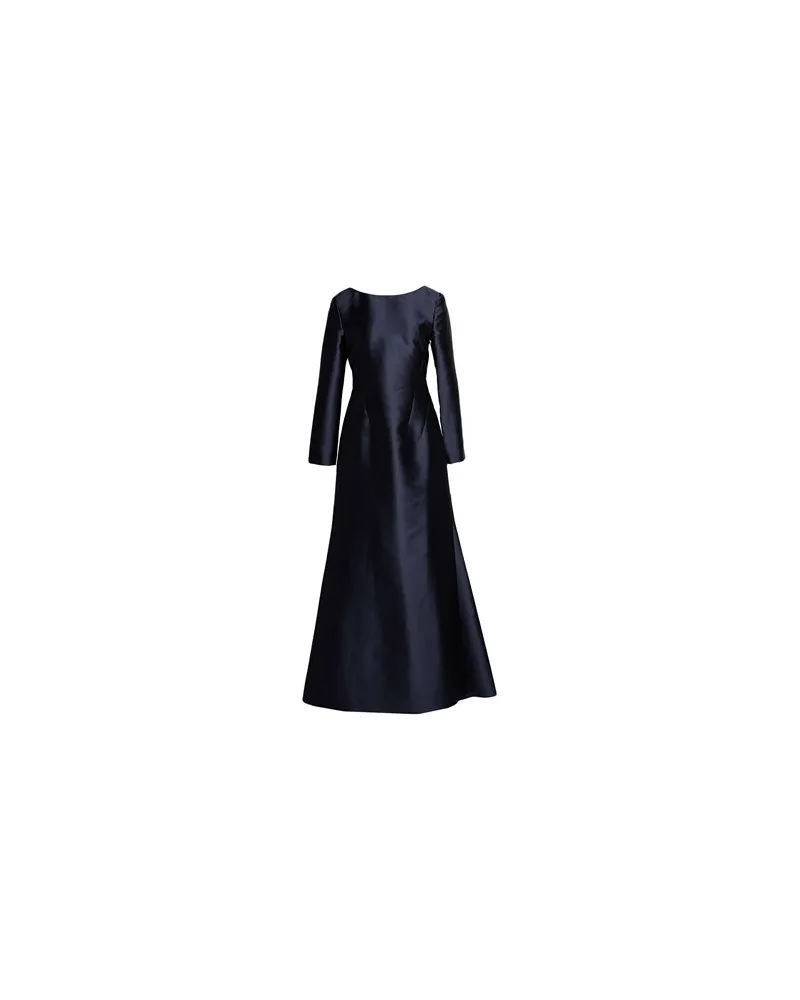 Alberta Ferretti KLEIDER - Maxi-Kleiderauf YOOX.COM Nachtblau