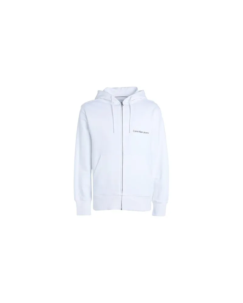 Calvin Klein TOPS - Sweatshirtsauf YOOX.COM Weiß