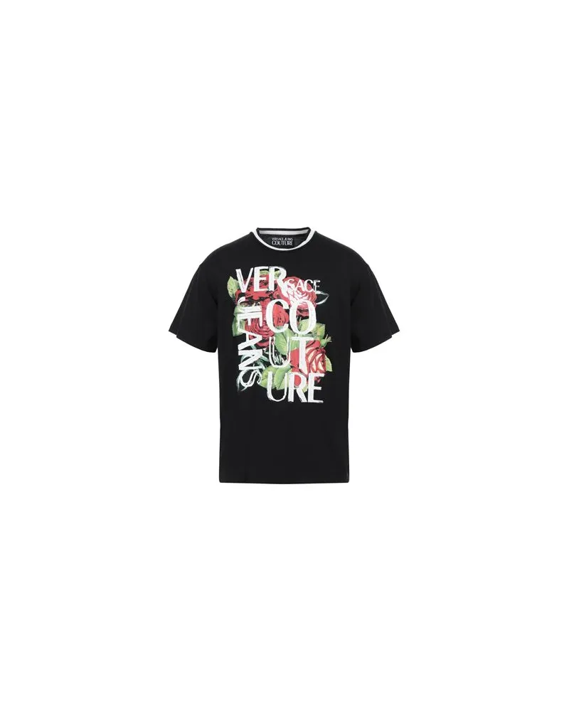 Versace Jeans TOPS - T-shirtsauf YOOX.COM Schwarz