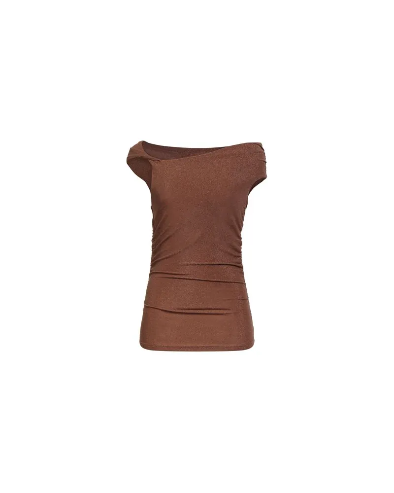 VICOLO TOPS - Topsauf YOOX.COM Braun