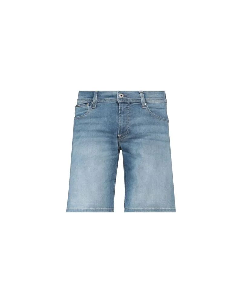Pepe Jeans HOSEN & RÖCKE - Jeansshortsauf YOOX.COM Blau