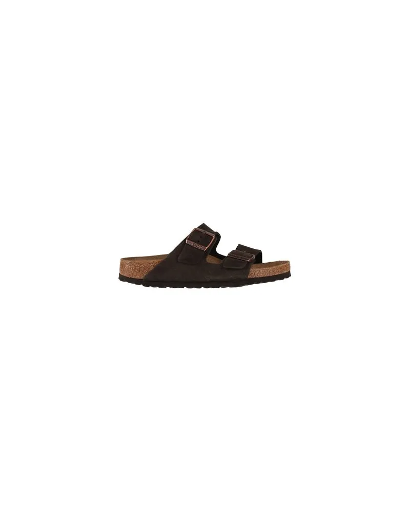 Birkenstock ARIZONA - SCHUHE - Sandalenauf YOOX.COM Dunkelbraun