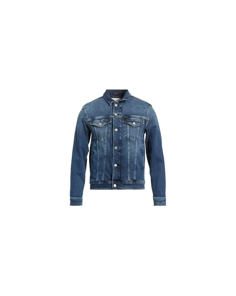 Calvin Klein JACKEN & MÄNTEL - Jeansjacken/Mäntelauf YOOX.COM Blau