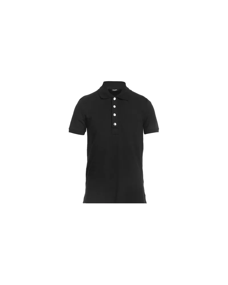 Balmain TOPS - Poloshirtsauf YOOX.COM Schwarz