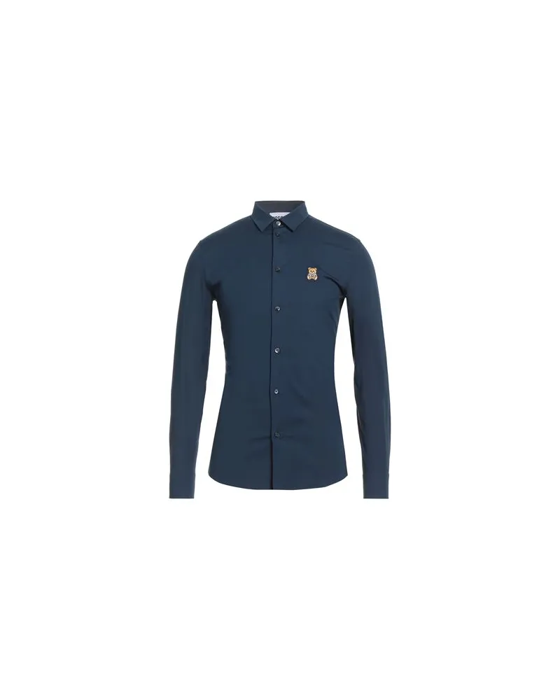 Moschino TOPS - Hemdenauf YOOX.COM Marineblau