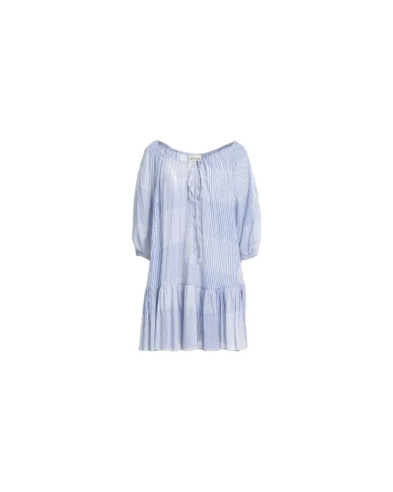 Semicouture KLEIDER - Mini-Kleiderauf YOOX.COM Azurblau