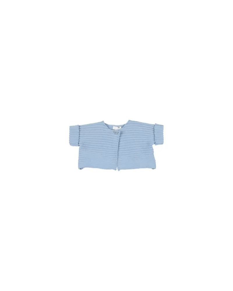 Il Gufo STRICKWAREN - Wickelpulloverauf YOOX.COM Hellblau