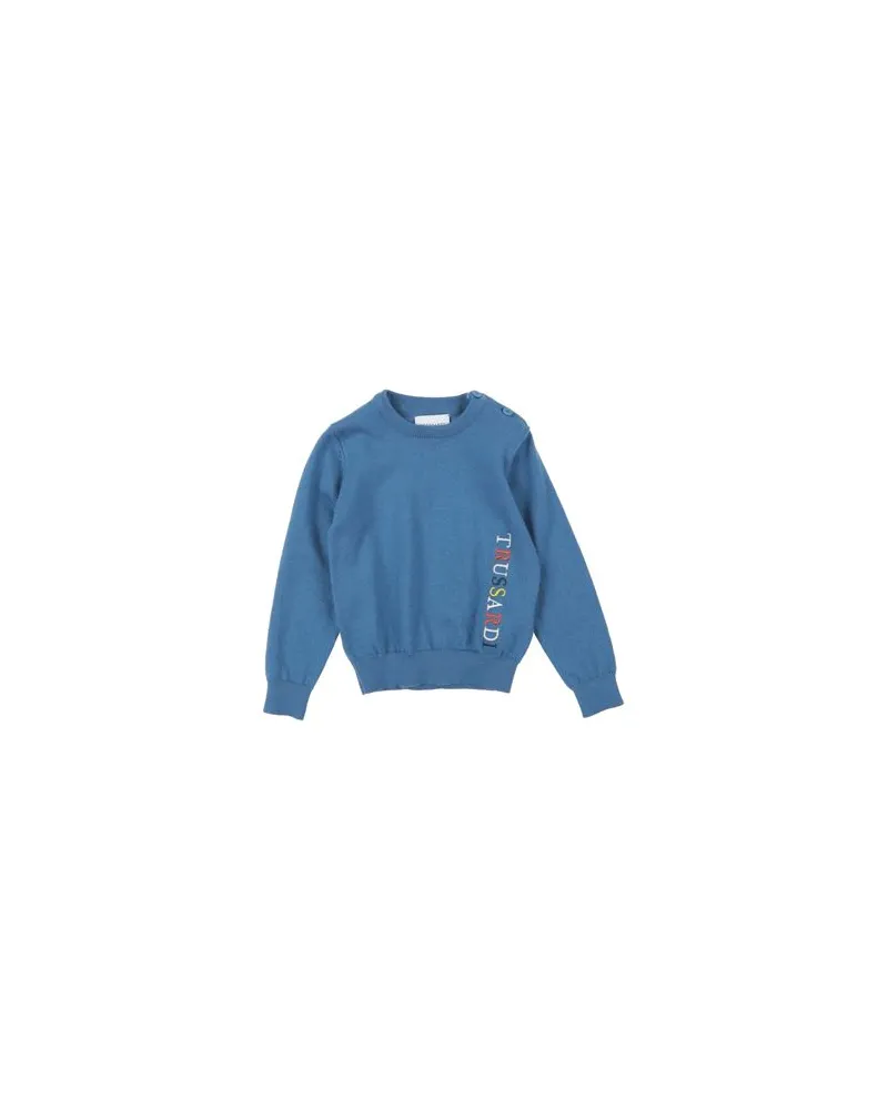 Trussardi STRICKWAREN - Pulloverauf YOOX.COM Taubenblau