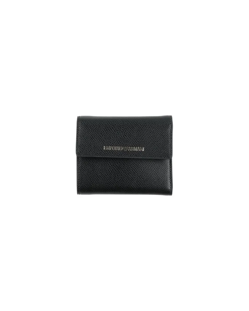 Emporio Armani Kleinlederwaren - Brieftaschenauf YOOX.COM Schwarz