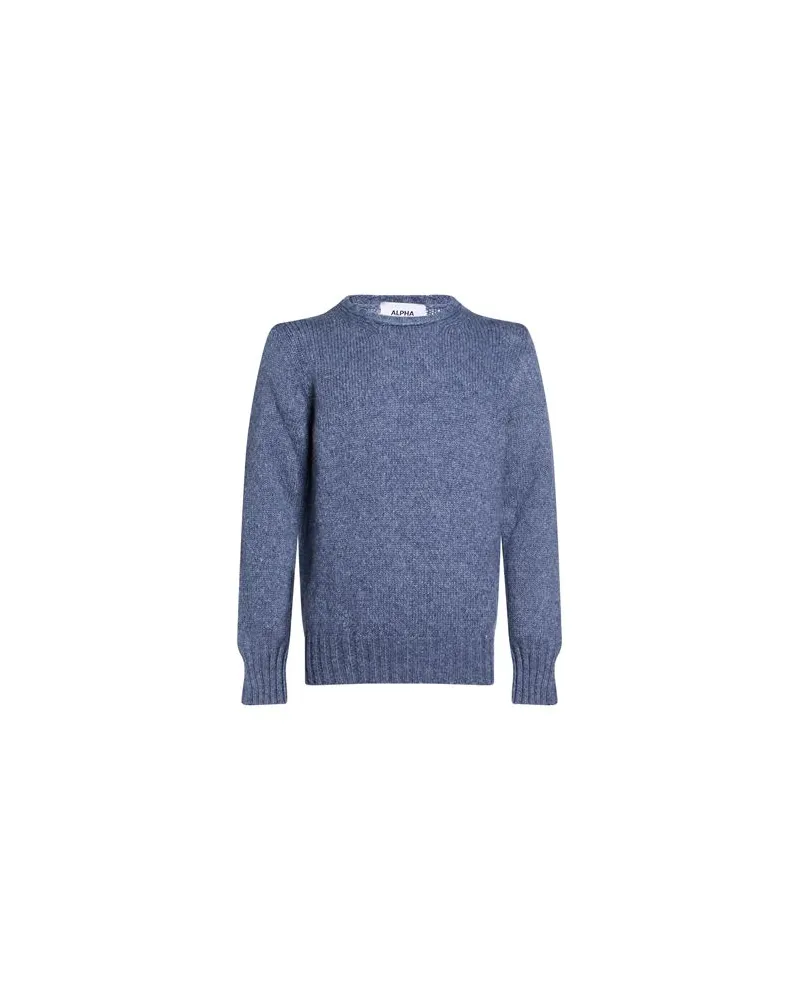 Alpha Studio STRICKWAREN - Pulloverauf YOOX.COM Taubenblau